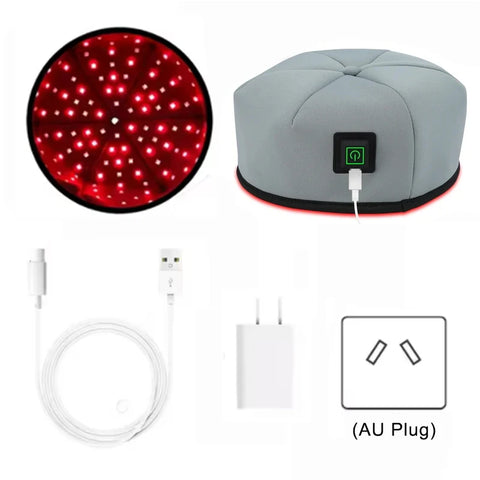 GleamCrown Red Light Therapy Cap — Hair Growth & Scalp Relief